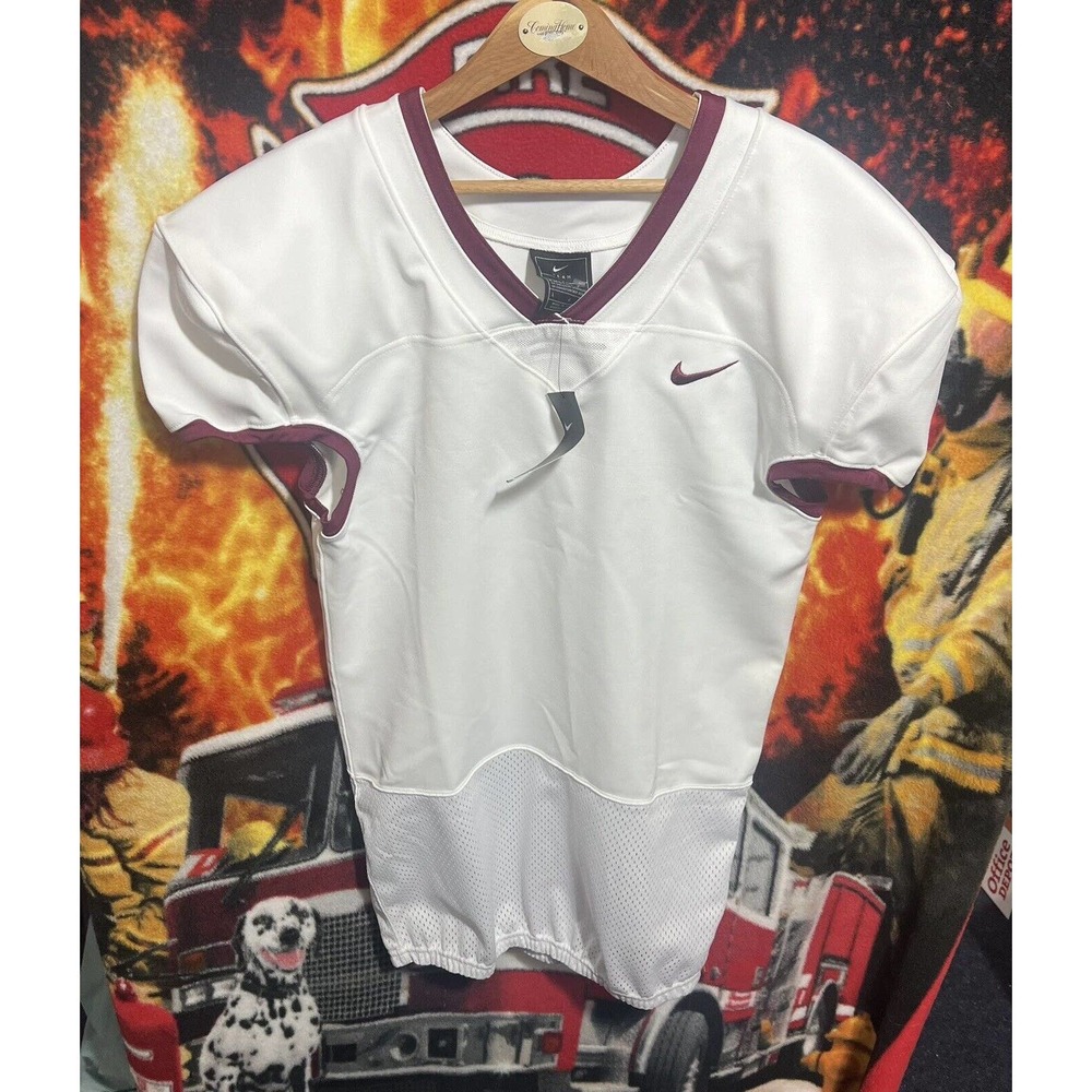 Nike‎ Vapor Untouchable Football Practice Jersey White/purple Mens Large NWT